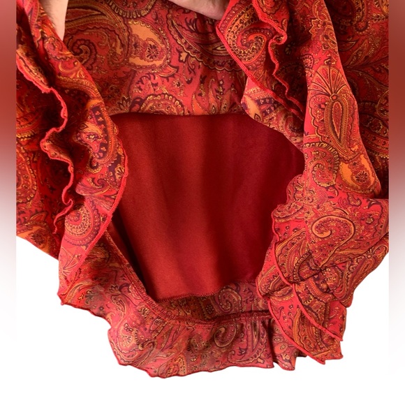 California Concepts Tank dress fall paisley six 6 - Picture 6 of 8